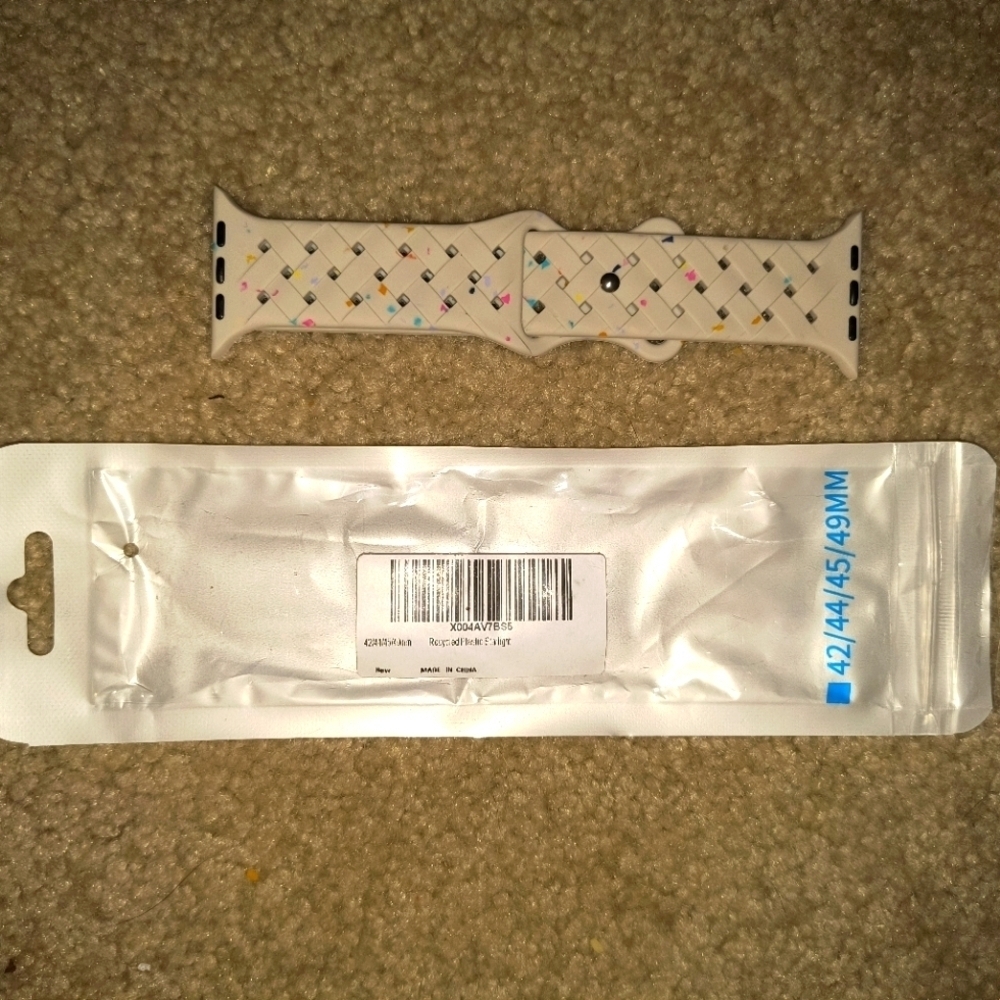 Colorful Patterned Apple Watch Band